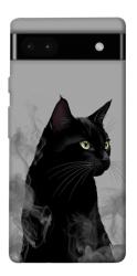 Чехол itsPrint Smoke cat для Google Pixel 6a