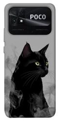 Чехол itsPrint Smoke cat для Xiaomi Poco C40
