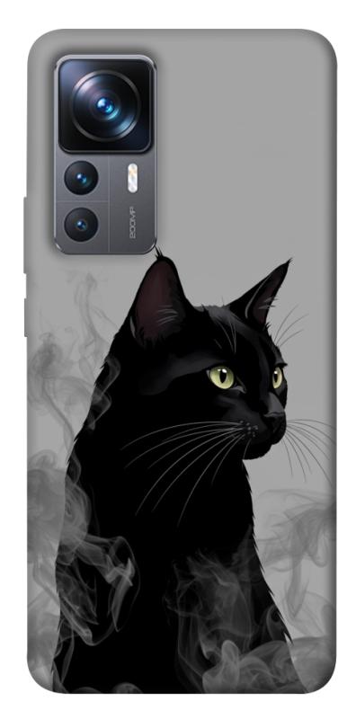 Чехол itsPrint Smoke cat для Xiaomi 12T / 12T Pro, животные, купить оптом с доставкой