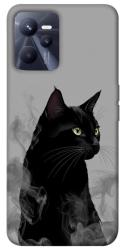 Чехол itsPrint Smoke cat для Realme C35