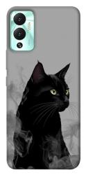 Чехол itsPrint Smoke cat для Infinix Hot 12 Play