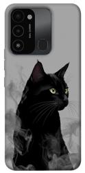 Чехол itsPrint Smoke cat для Tecno Spark Go 2022 (KG5m)