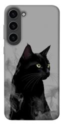 Чехол itsPrint Smoke cat для Samsung Galaxy S23