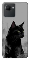 Чехол itsPrint Smoke cat для Realme C30