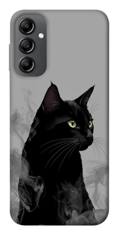 Чехол itsPrint Smoke cat для Samsung Galaxy A14 4G/5G, животные, купить оптом с доставкой