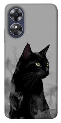 Чехол itsPrint Smoke cat для Oppo A17