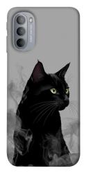 Чехол itsPrint Smoke cat для Motorola Moto G31