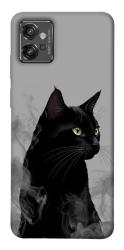 Чехол itsPrint Smoke cat для Motorola Moto G32