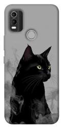 Чехол itsPrint Smoke cat для Nokia C21 Plus