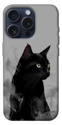 Чехол itsPrint Smoke cat для Apple iPhone 15 Pro (6.1")