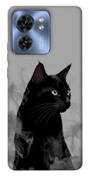 Чехол itsPrint Smoke cat для Motorola Edge 40