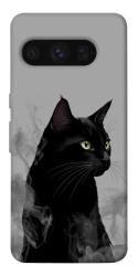 Чехол itsPrint Smoke cat для Google Pixel 8 Pro