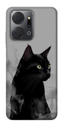 Чехол itsPrint Smoke cat для Huawei Honor X7a
