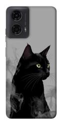Чехол itsPrint Smoke cat для Motorola Moto G24