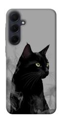 Чехол itsPrint Smoke cat для Samsung Galaxy A55