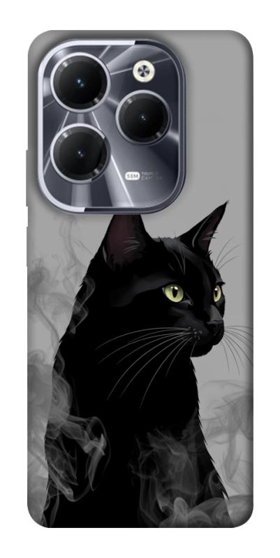 Чехол itsPrint Smoke cat для Infinix Hot 40, животные, купить оптом с доставкой