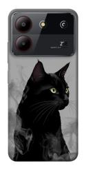Чехол itsPrint Smoke cat для ZTE Blade A54 4G