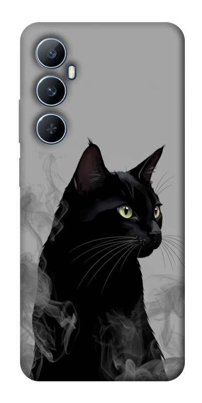 Чехол itsPrint Smoke cat для Realme C65 4G, животные, купить оптом с доставкой