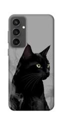 Чехол itsPrint Smoke cat для Samsung Galaxy S24 FE