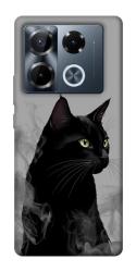 Чехол itsPrint Smoke cat для Infinix Note 40 Pro 4G