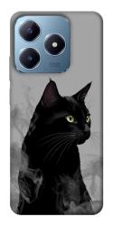 Чехол itsPrint Smoke cat для Realme C63 4G