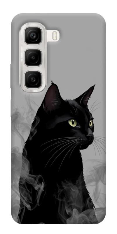 Чехол itsPrint Smoke cat для Infinix Hot 50 4G, животные, купить оптом с доставкой