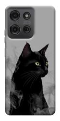 Чехол itsPrint Smoke cat для Motorola Moto G75 5G