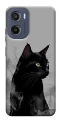 Чехол itsPrint Smoke cat для Motorola Moto G05