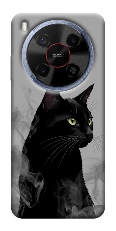 Чехол itsPrint Smoke cat для ZTE Nubia V70 Max, животные, купить оптом с доставкой