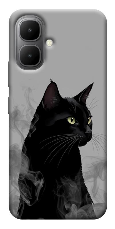 Чехол itsPrint Smoke cat для Infinix Smart 10, животные, купить оптом с доставкой