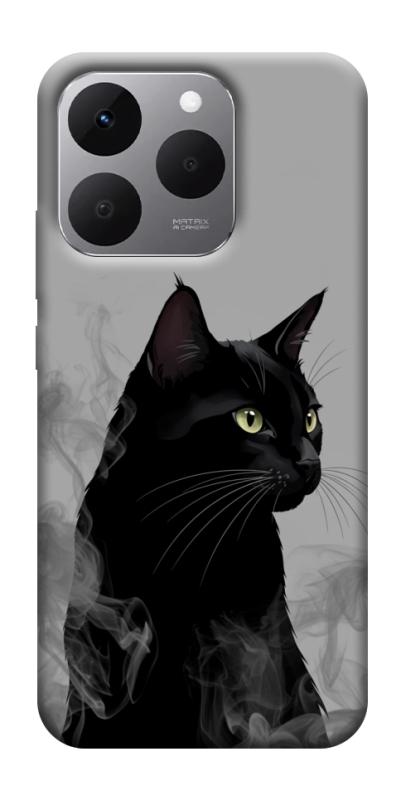 Чехол itsPrint Smoke cat для Realme 15T, животные, купить оптом с доставкой