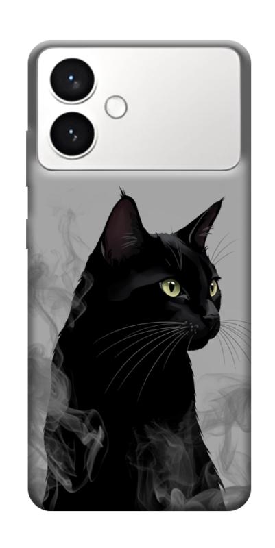 Чехол itsPrint Smoke cat для Samsung Galaxy S26+, животные, купить оптом с доставкой