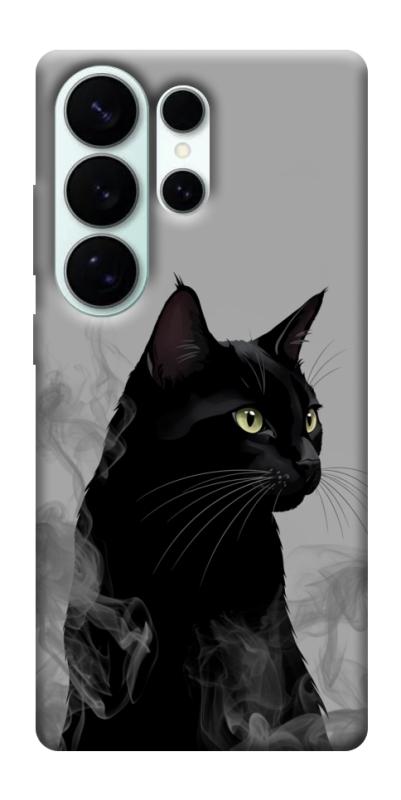 Чехол itsPrint Smoke cat для Samsung Galaxy S26 Ultra, животные, купить оптом с доставкой