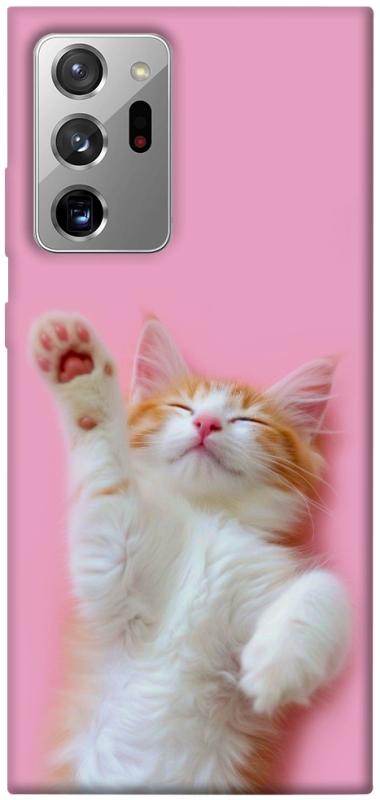 Чехол itsPrint Сat chill для Samsung Galaxy Note 20 Ultra, животные, купить оптом с доставкой