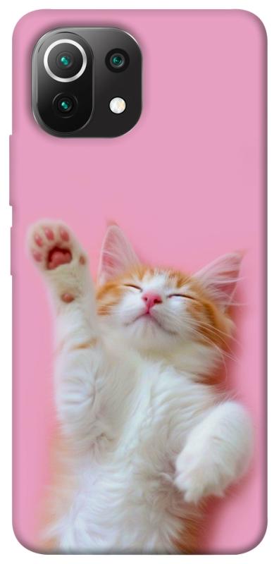 Чехол itsPrint Сat chill для Xiaomi Mi 11 Lite, котики, купить оптом с доставкой