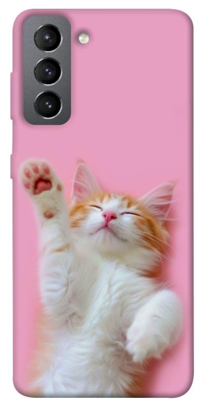 Чехол itsPrint Сat chill для Samsung Galaxy S21 FE, котики, купить оптом с доставкой