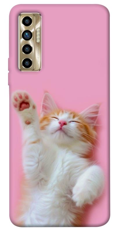 Чехол itsPrint Сat chill для TECNO Camon 17P, животные, купить оптом с доставкой