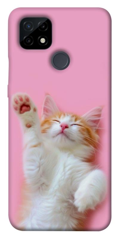 Чехол itsPrint Сat chill для Realme C21, котики, купить оптом с доставкой