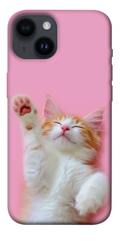 Чохол itsPrint Сat chill для Apple iPhone 14 (6.1"), котики, купити оптом з доставкою