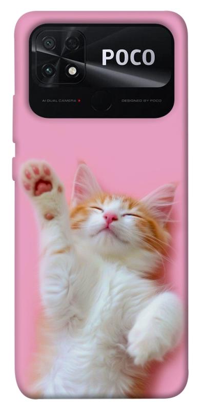 Чохол itsPrint Сat chill для Xiaomi Poco C40, котики, купити оптом з доставкою