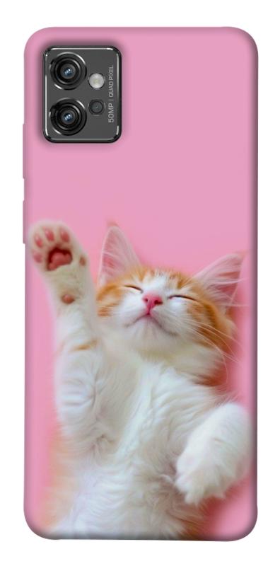 Чехол itsPrint Сat chill для Motorola Moto G32, котики, купить оптом с доставкой