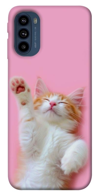 Чехол itsPrint Сat chill для Motorola Moto G41, котики, купить оптом с доставкой