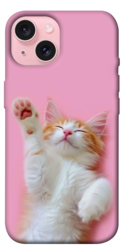 Чохол itsPrint Сat chill для Apple iPhone 15 (6.1"), котики, купити оптом з доставкою