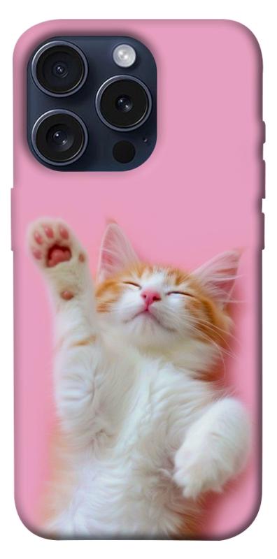 Чохол itsPrint Сat chill для Apple iPhone 15 Pro (6.1"), котики, купити оптом з доставкою