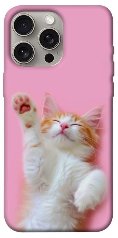 Чехол itsPrint Сat chill для Apple iPhone 15 Pro Max (6.7"), котики, купить оптом с доставкой