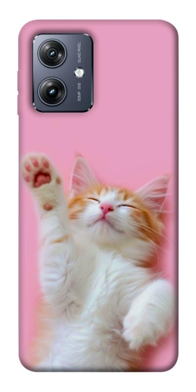 Чехол itsPrint Сat chill для Motorola Moto G54, животные, купить оптом с доставкой