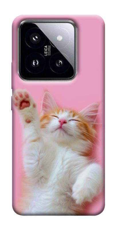Чохол itsPrint Сat chill для Xiaomi 14 Pro, котики, купити оптом з доставкою