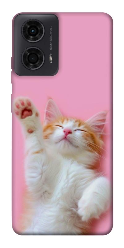 Чехол itsPrint Сat chill для Motorola Moto G24, котики, купить оптом с доставкой