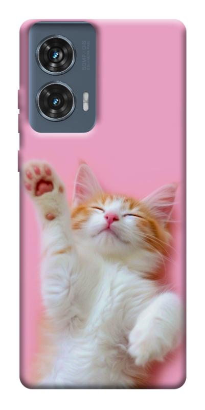 Чехол itsPrint Сat chill для Motorola Edge 50 Fusion, котики, купить оптом с доставкой