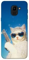 Чехол itsPrint Diamond kitty для Samsung J600F Galaxy J6 (2018)